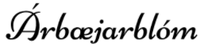 Árbæjarblóm