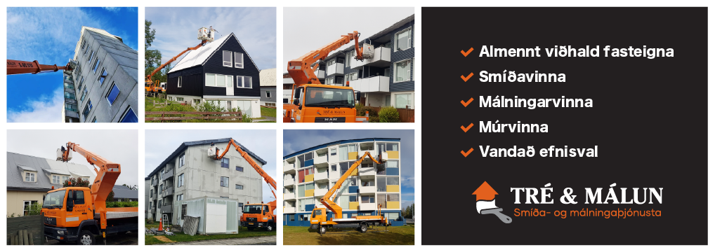 TRÉ og MÁLUN málninga og smíðaþjónusta